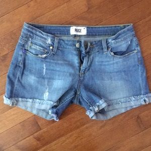 Paige denim shorts